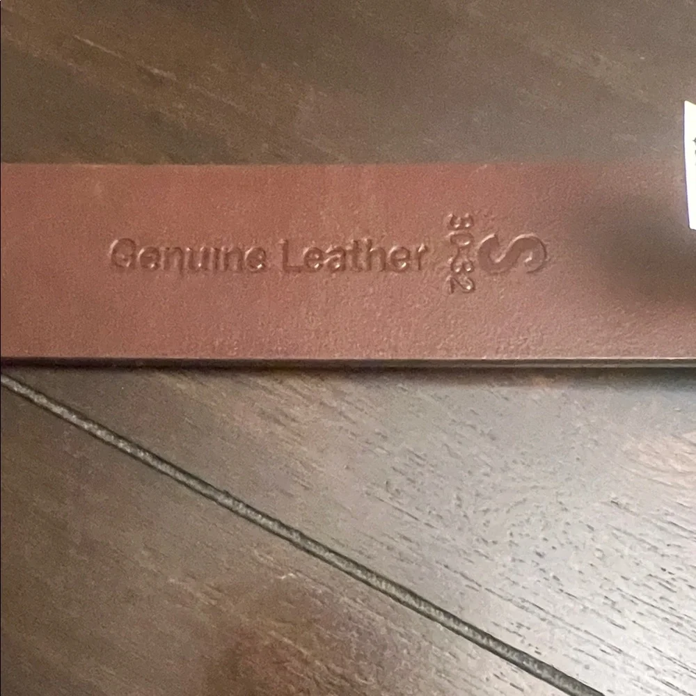 Timberland leather belt NWT brown - Picture 3 of 4